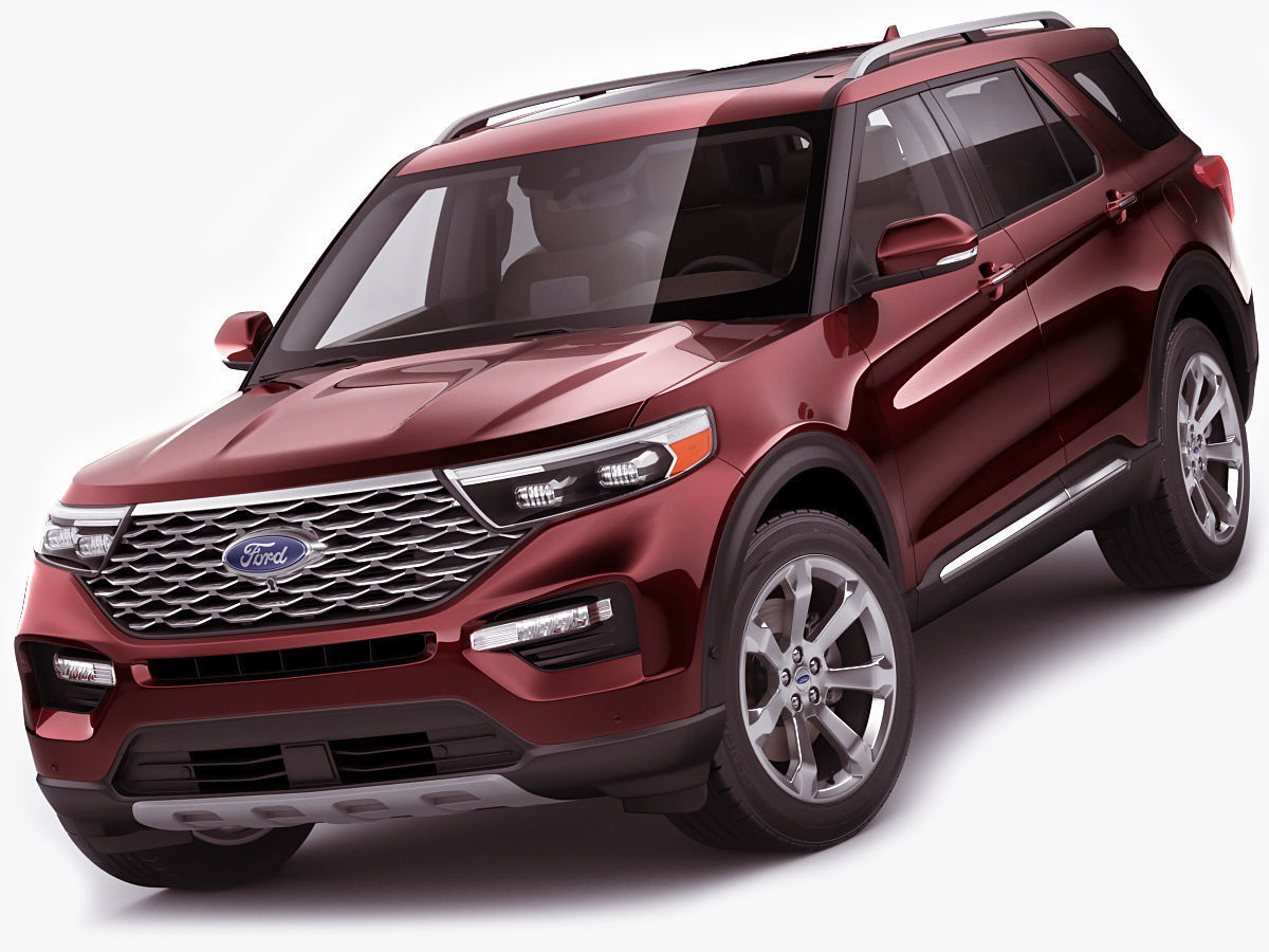 ford explorer 3d model