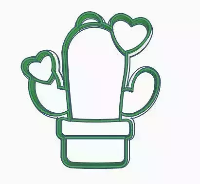 Cactus Cookie Cutter