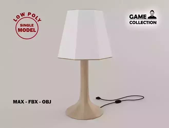 Modern Lamp 5 lowpoly