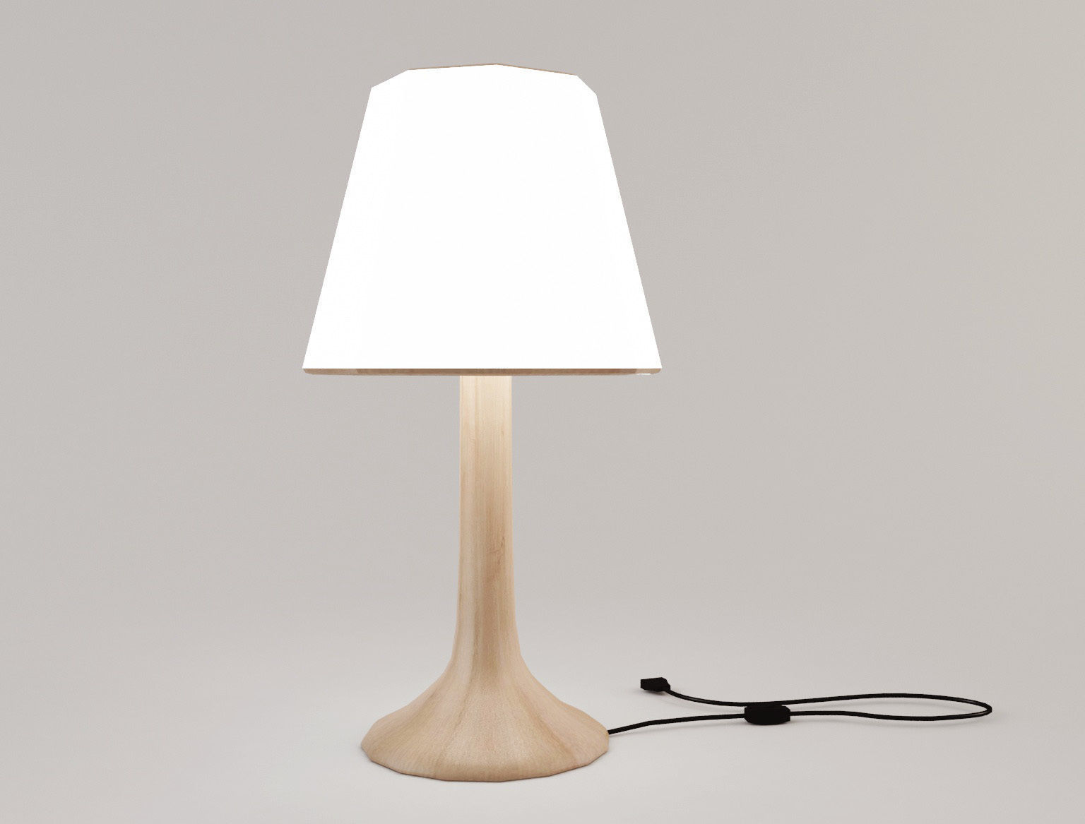 Modern Lamp 5 lowpoly Low-poly 3D model_1