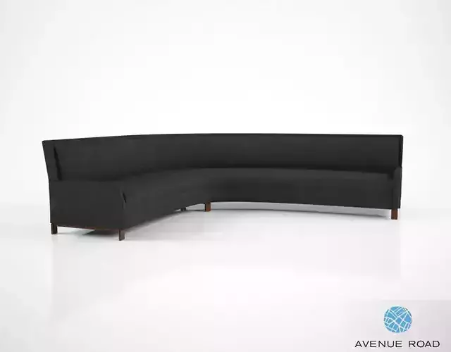 Avenue Road Perry Street Boomerang Sofa 3D model