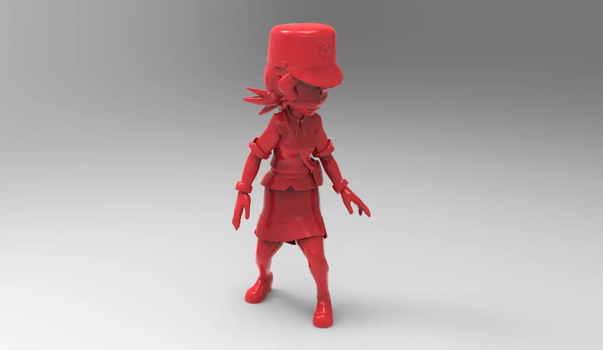 Officer Jenny from pokemon saga 3D print model_0