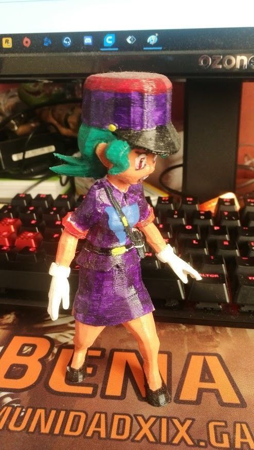 Officer Jenny from pokemon saga 3D print model_10