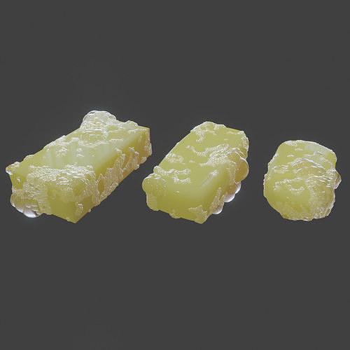 soap and foam 3D model