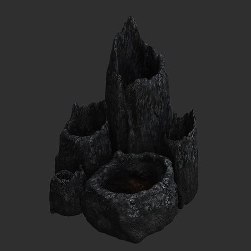 Lava Tubes 3D model