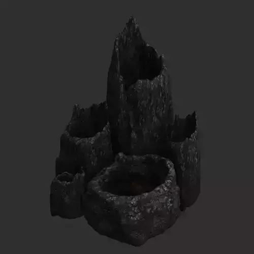 Lava Tubes 3D model