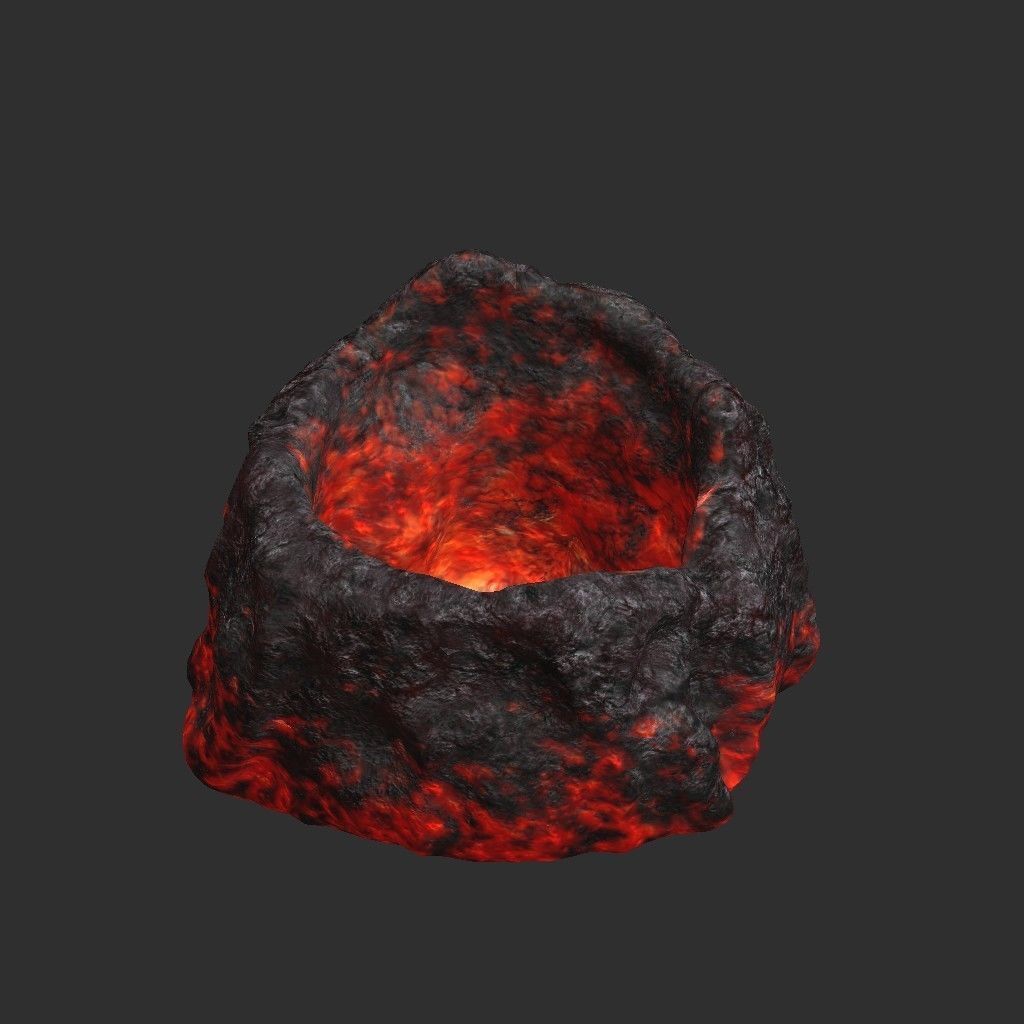 Lava Tubes 3D model_5
