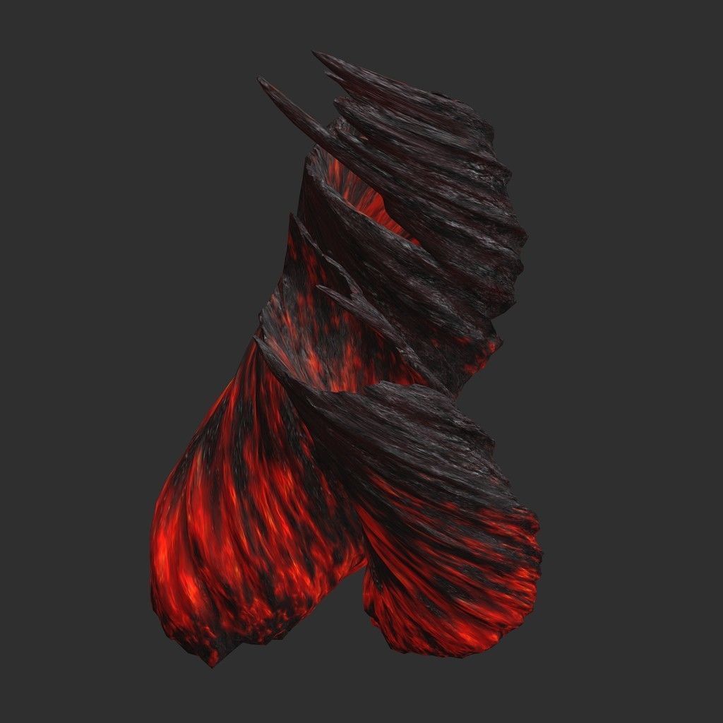 Lava Tubes 3D model_9