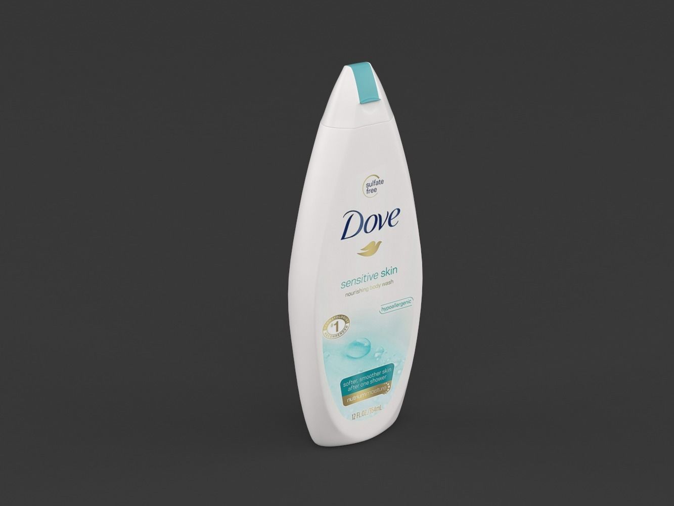 Dove Shampoo 3D model_6