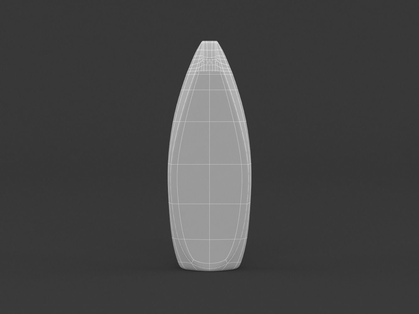 Dove Shampoo 3D model_12