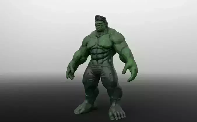 Hulk 3d print incredible 3D print model