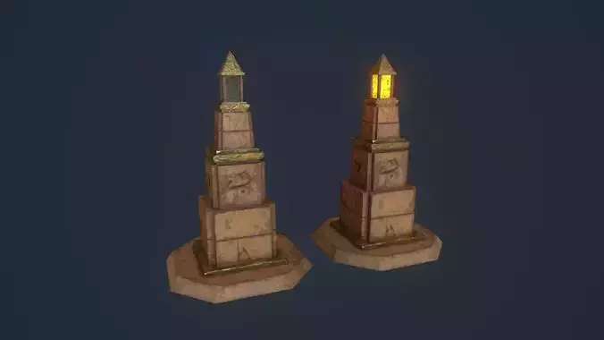 Obelisk 5 light tower