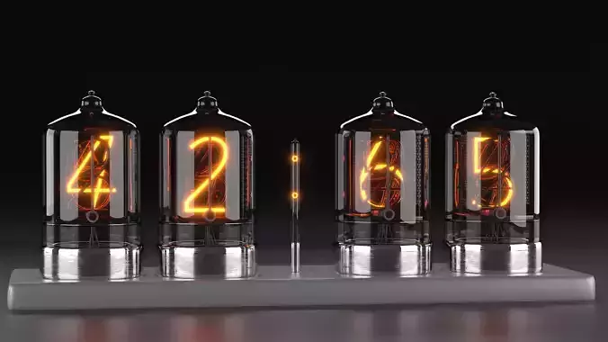 Nixie Tubes Clock