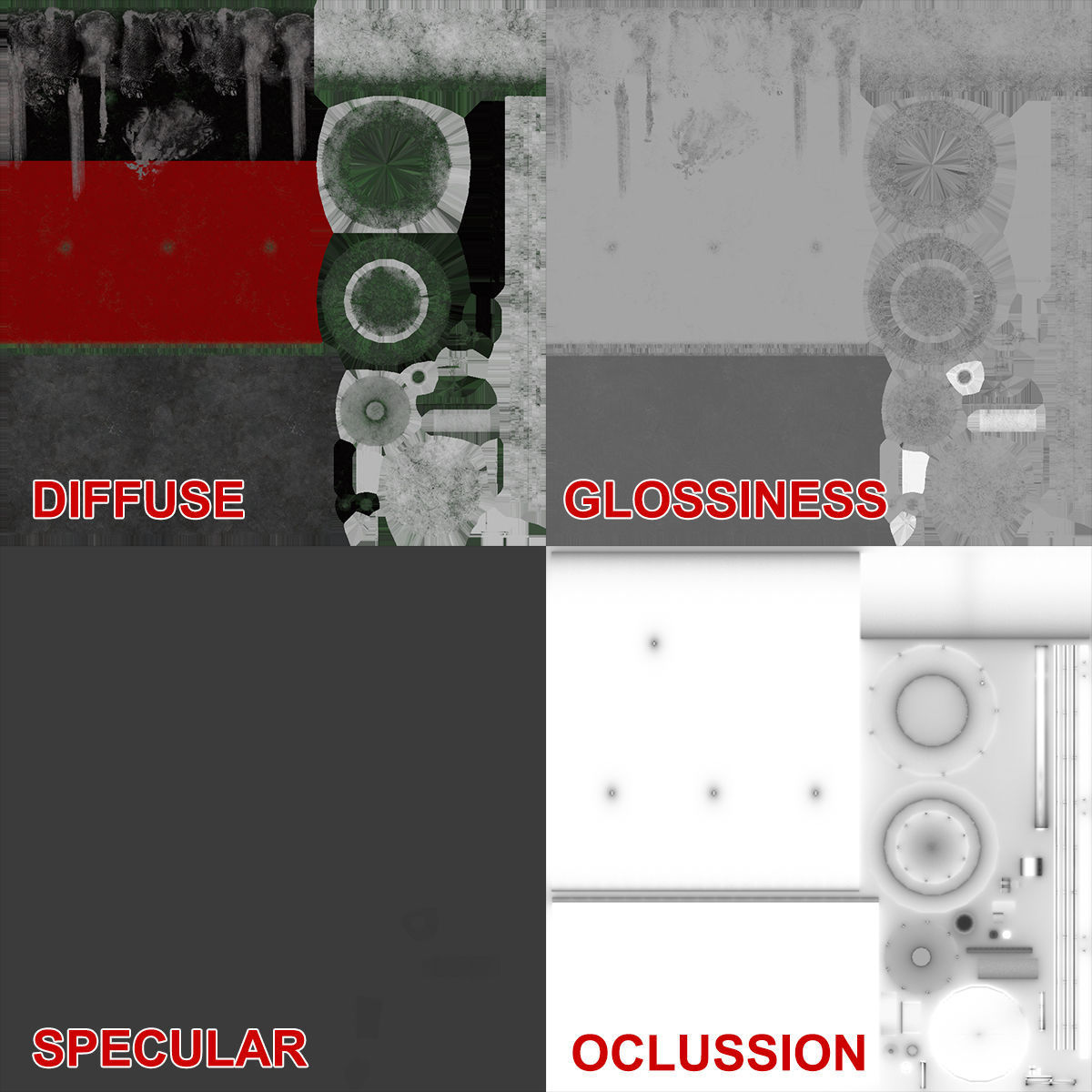 Light House Pinhatten Low-poly 3D model_12