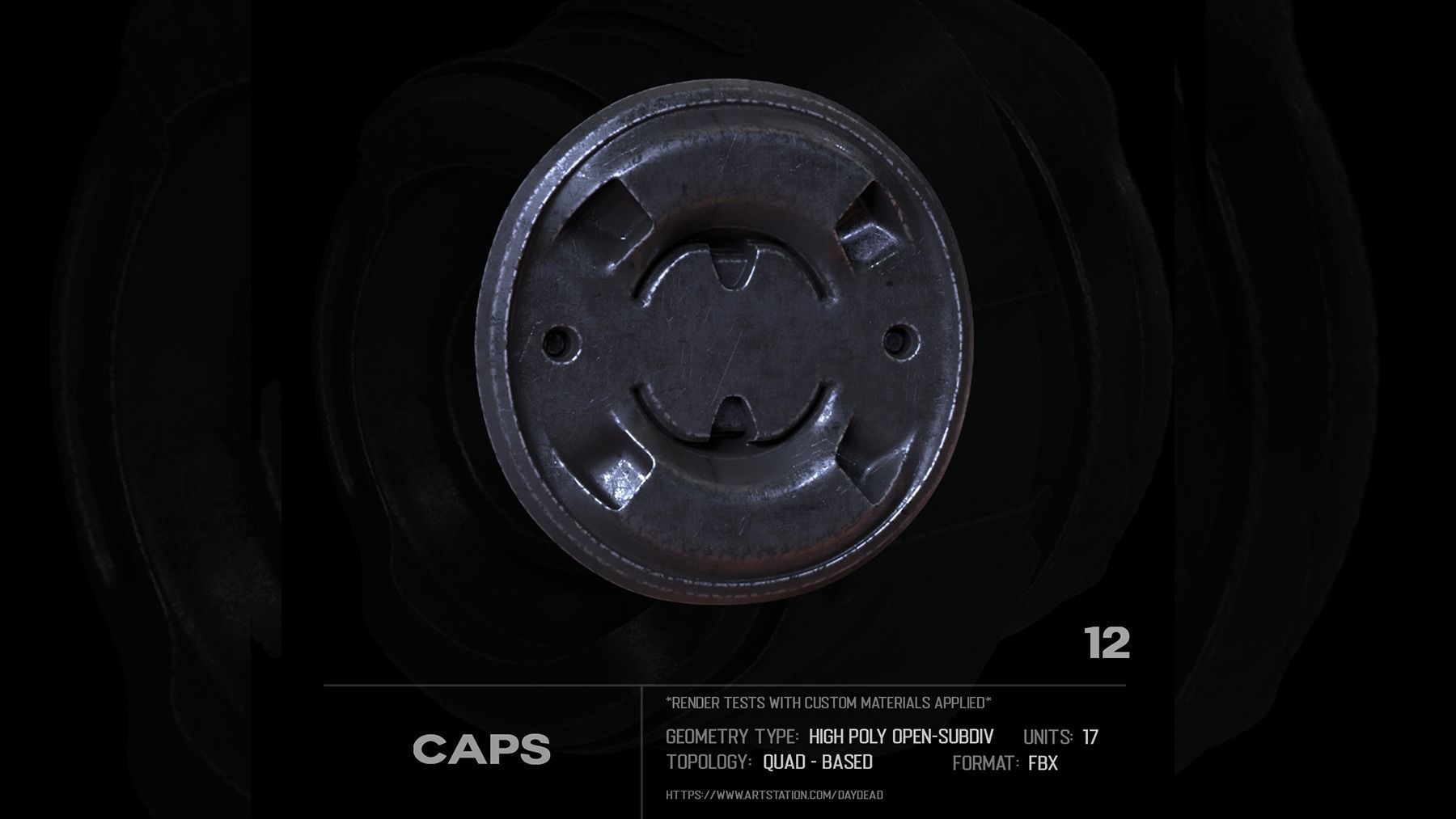 17 Caps SUBD 3D model_13