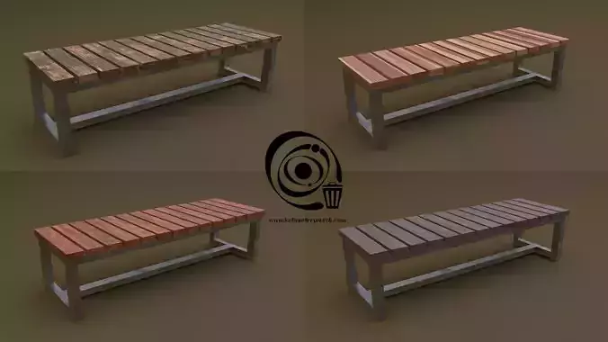 bench 10 4in1 - 4 Texture 1 Model