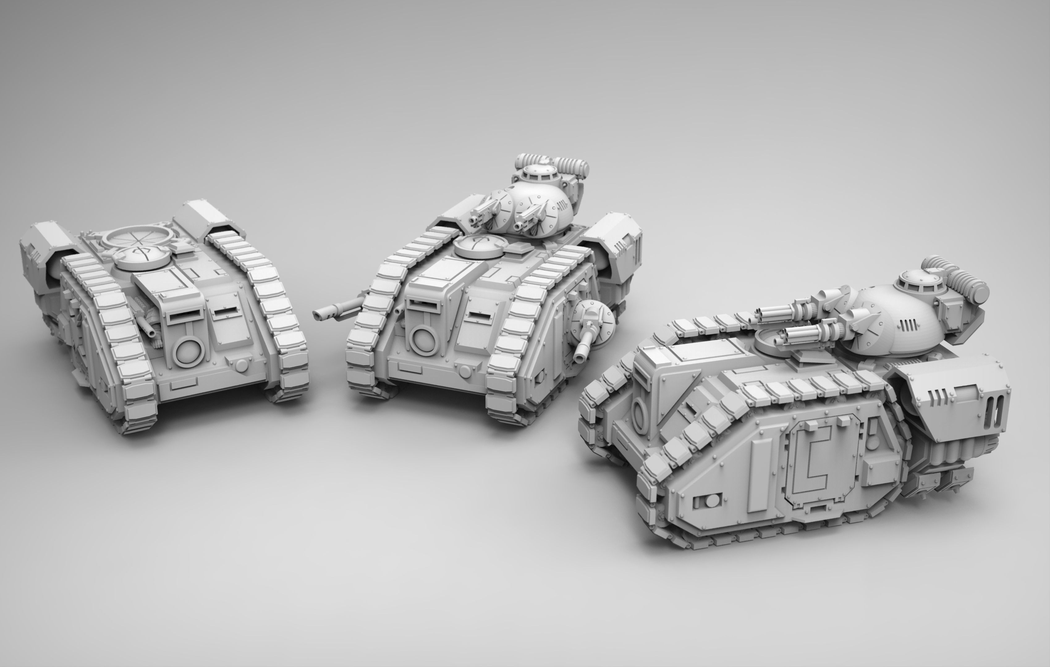 Tempest Knights -  Rapid Assault Bulk Imperil Transport - RABIT 3D print model_1