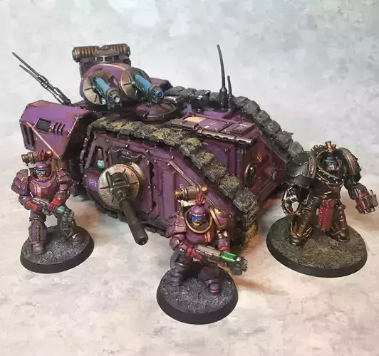 Tempest Knights -  Rapid Assault Bulk Imperil Transport - RABIT 3D print model