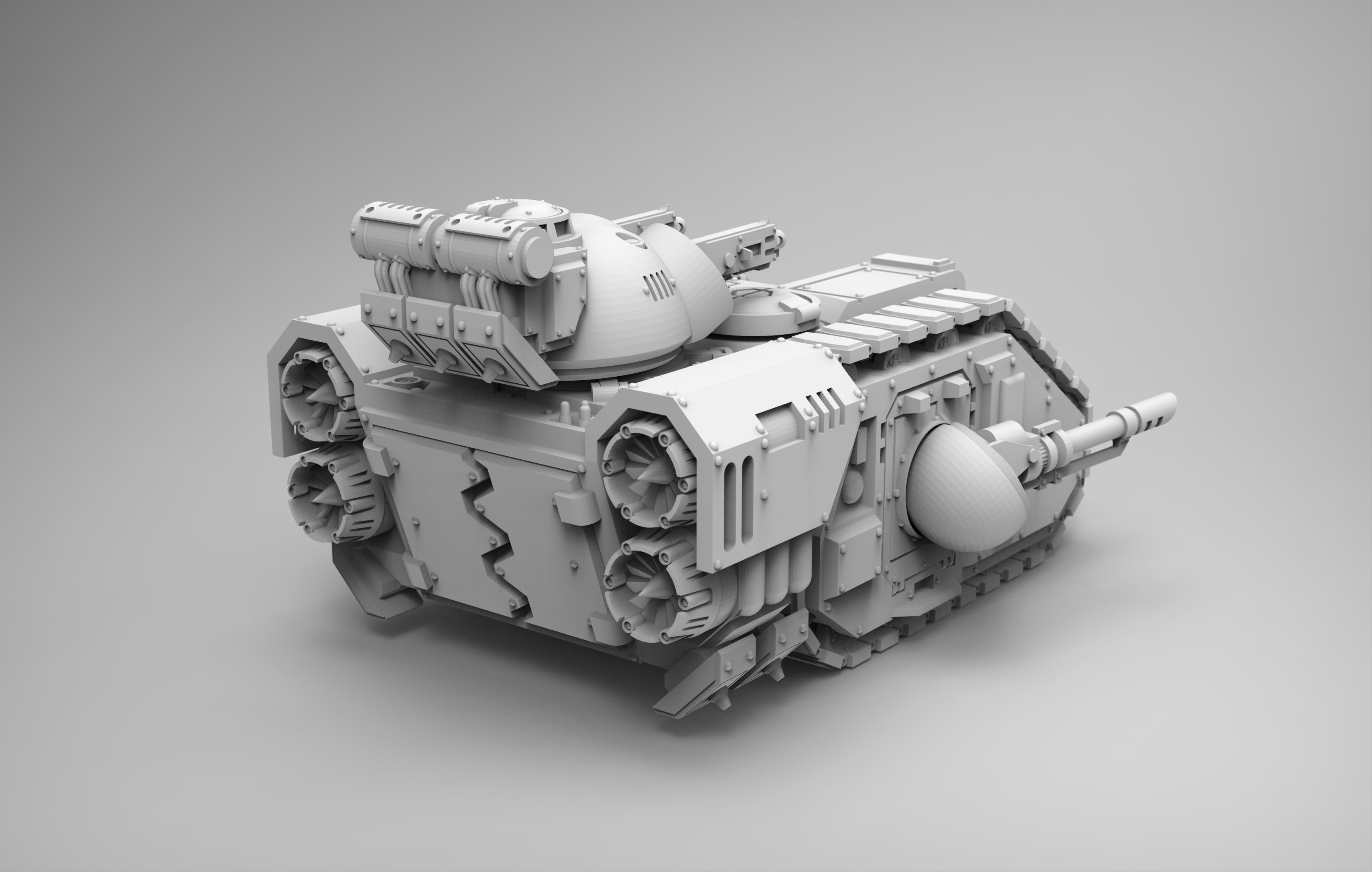 Tempest Knights -  Rapid Assault Bulk Imperil Transport - RABIT 3D print model_4