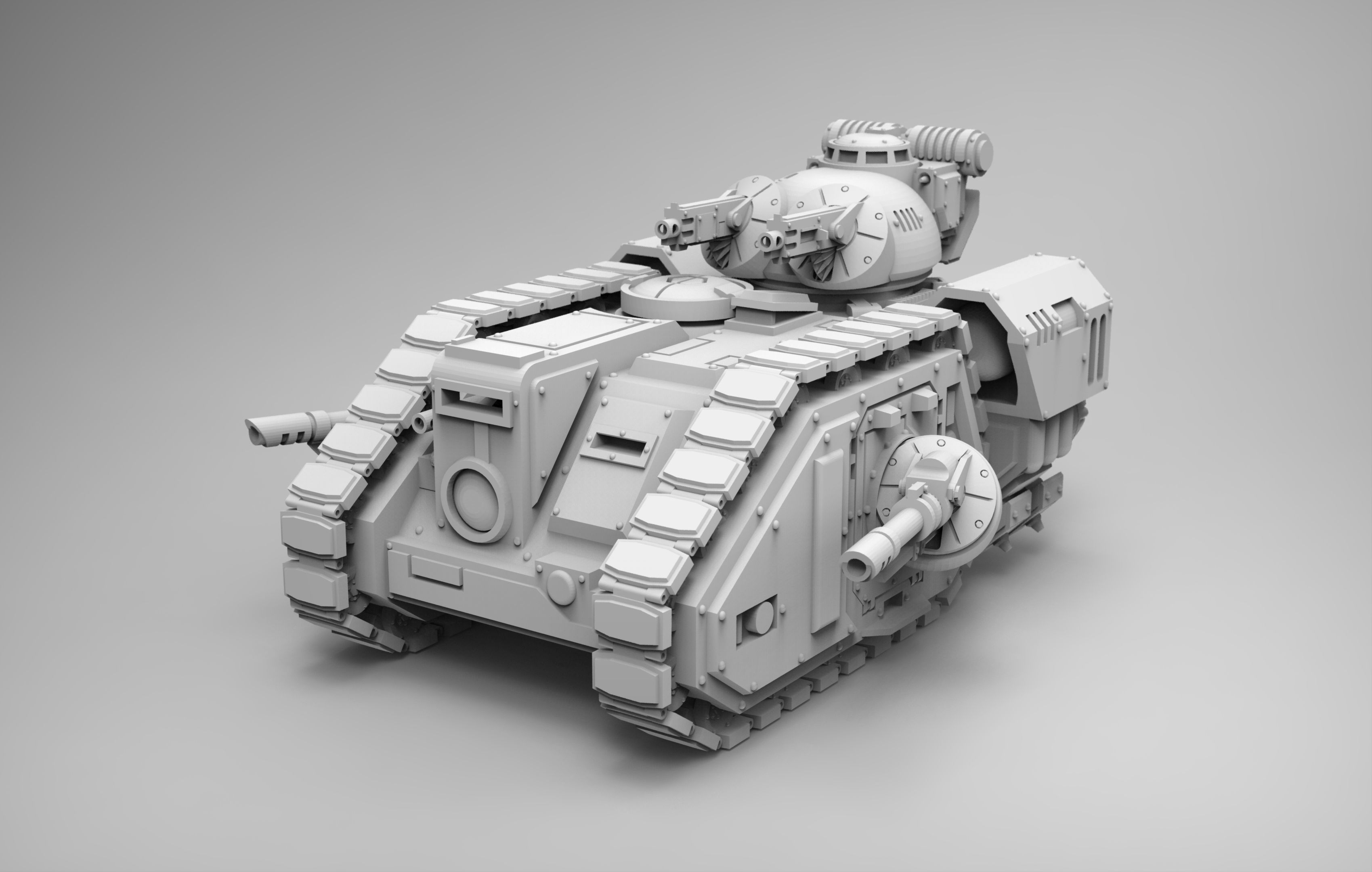 Tempest Knights -  Rapid Assault Bulk Imperil Transport - RABIT 3D print model_3