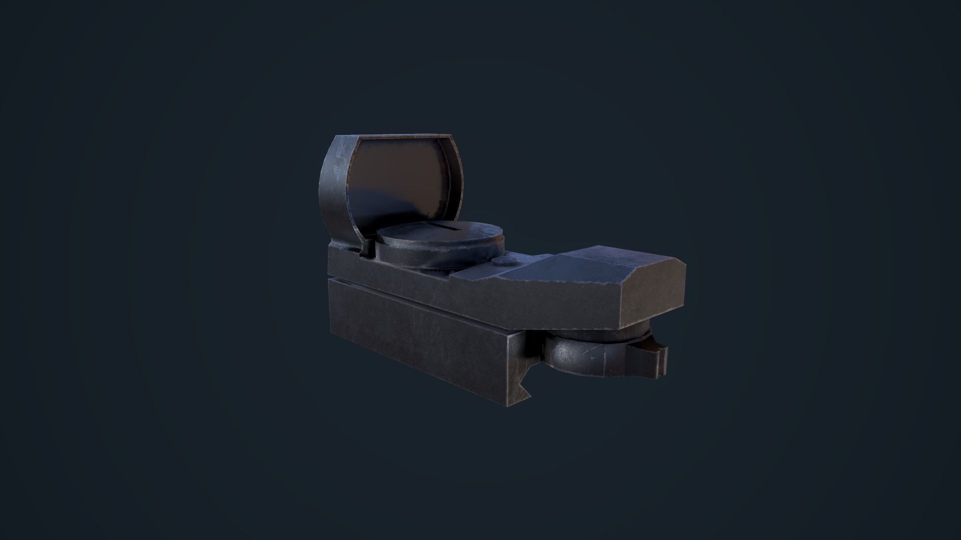 Tactical Sights Pack Low-poly 3D model_12