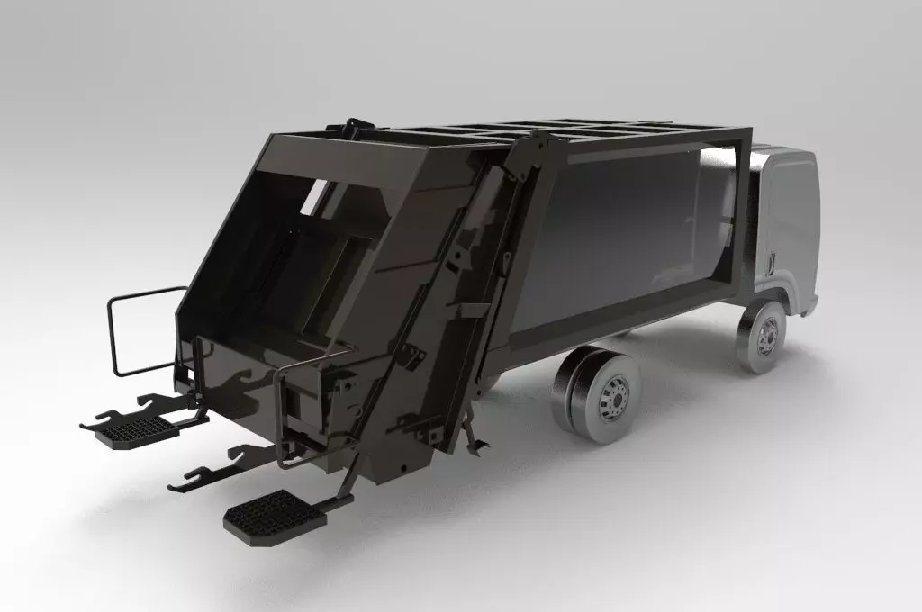 Garbage Truck 3D model