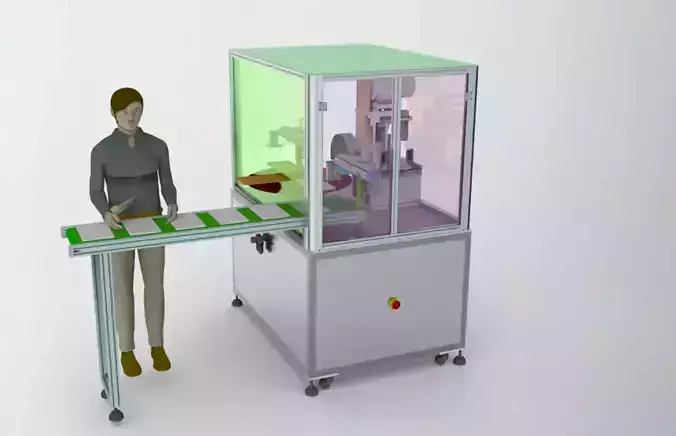 Tablet sander Low-poly 3D model