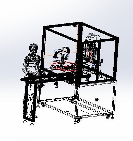 Tablet sander Low-poly 3D model_13