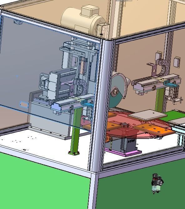 Tablet sander Low-poly 3D model_6