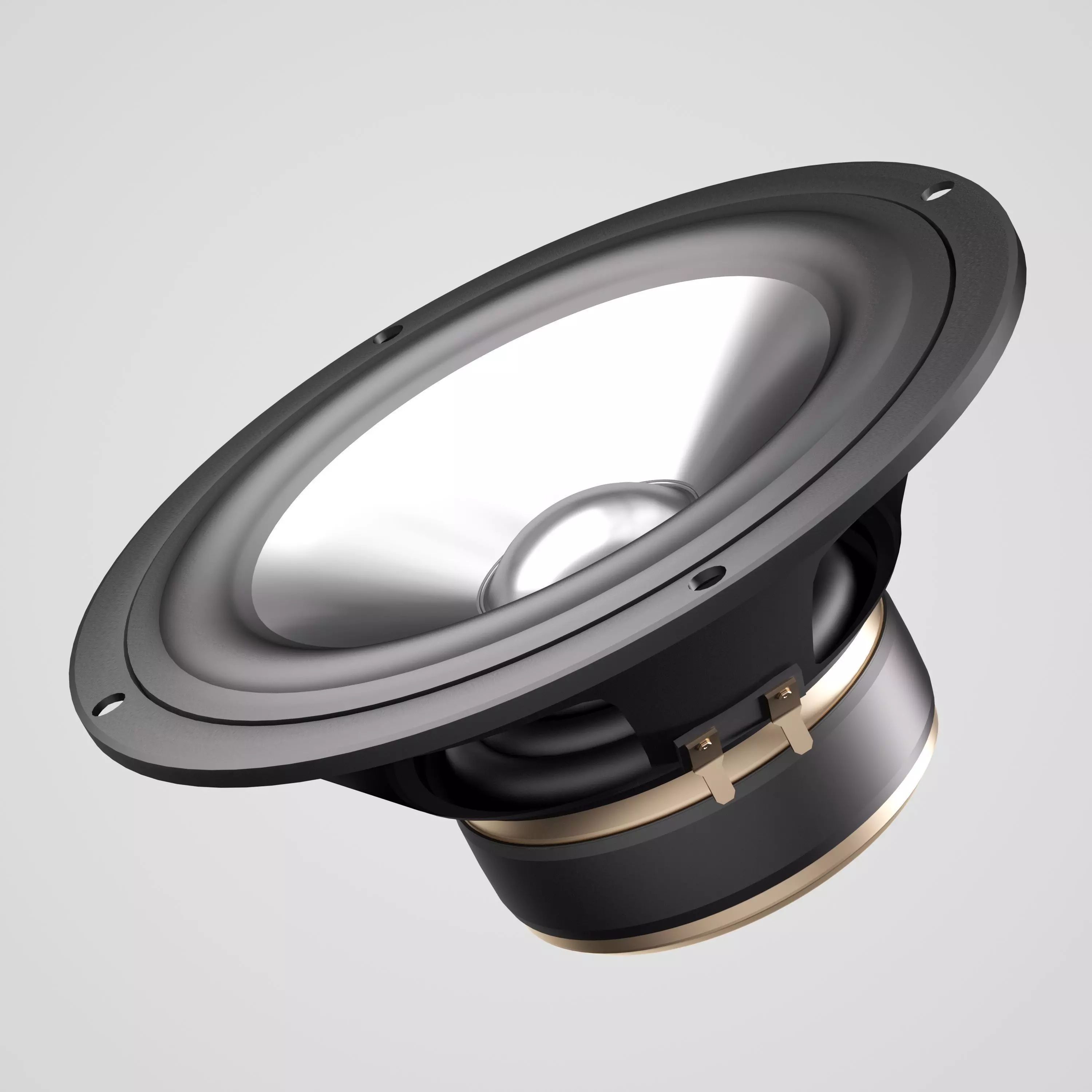 Audio Speaker Bass  3D model_0