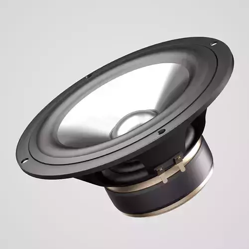 Audio Speaker Bass  3D model