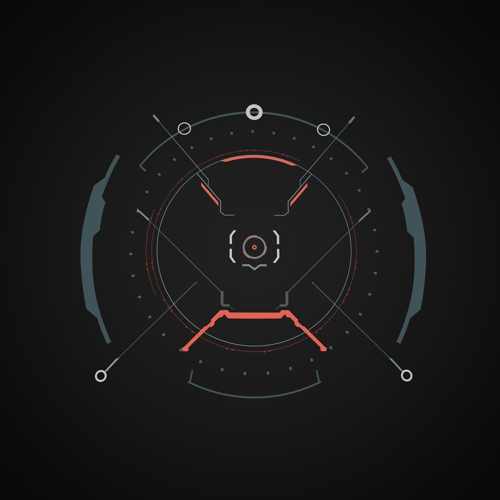 Sci-Fi Hud Elements dashboard 3D model_3