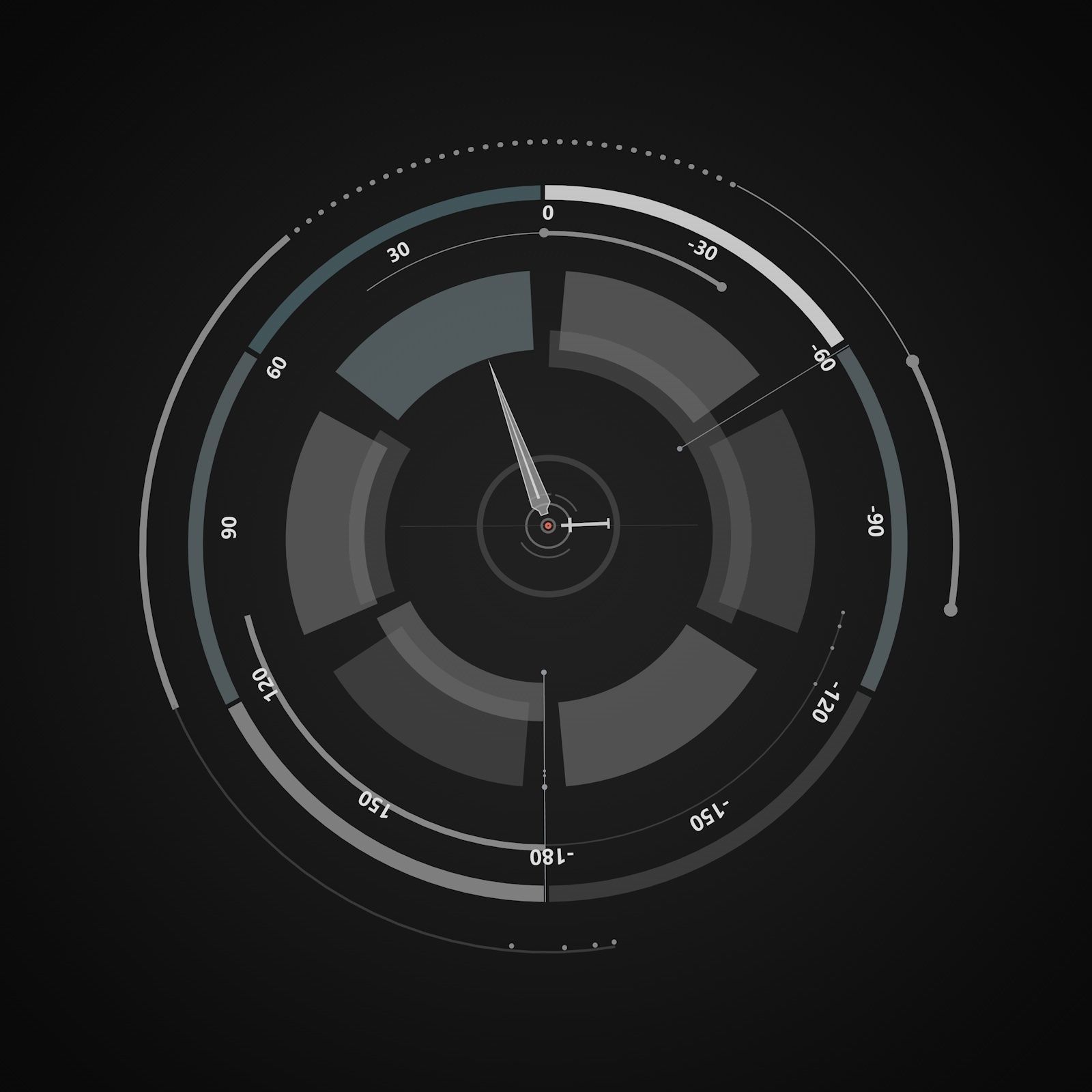 Sci-Fi Hud Elements dashboard 3D model_4