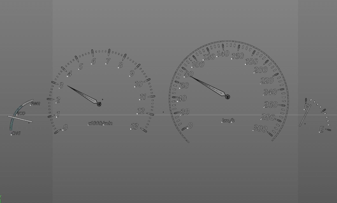 Sci-Fi Hud Elements dashboard 3D model_11