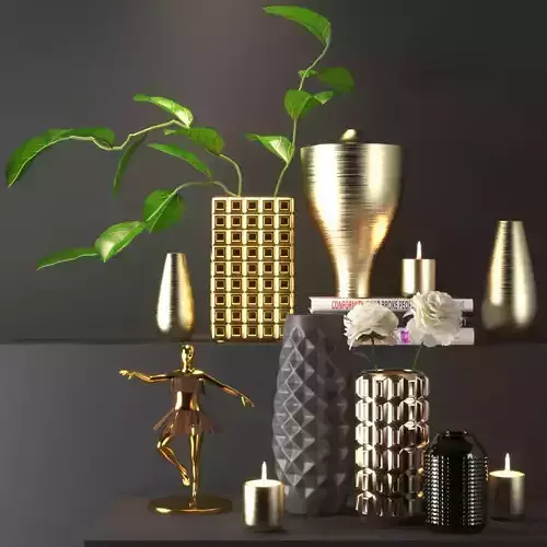 set140 vases and other objects