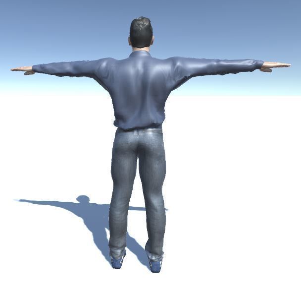 Gentleman man 3D model_3