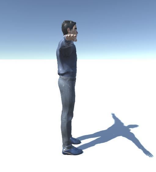 Gentleman man 3D model_2
