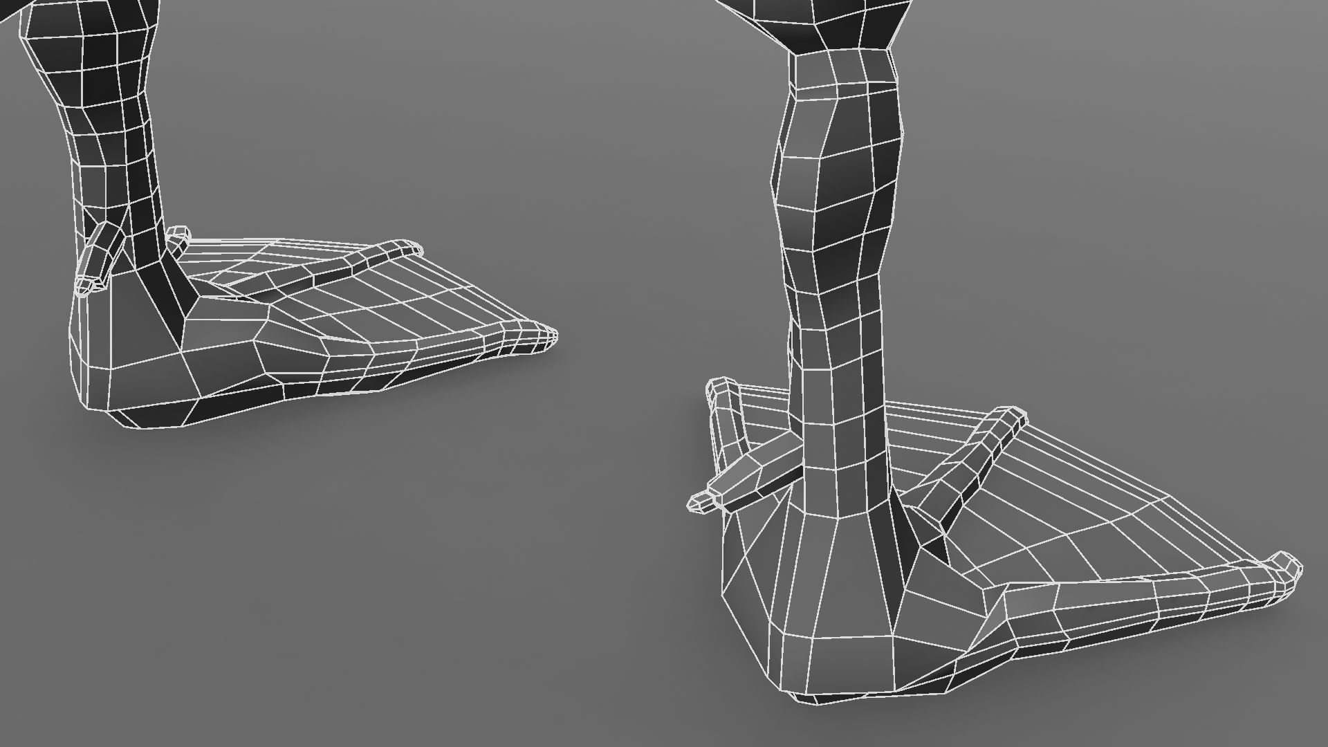 White Swan 3D model_5