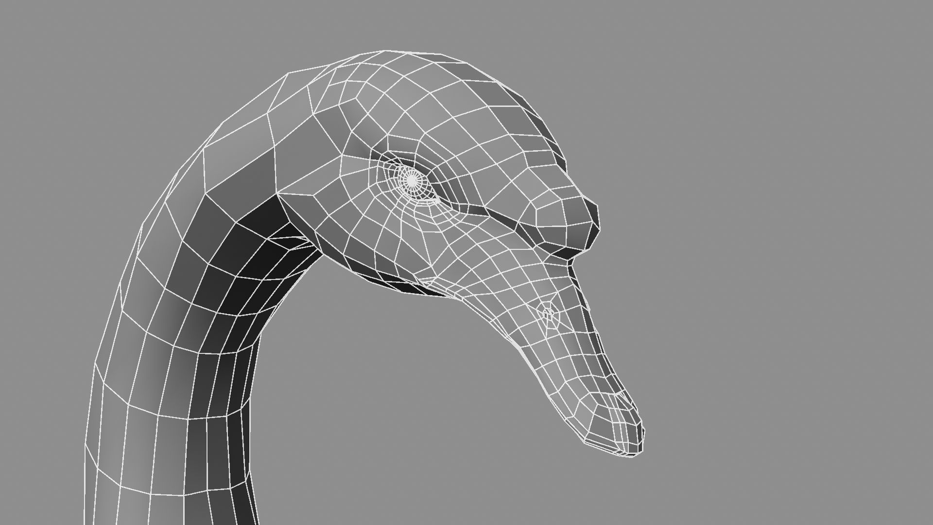 White Swan 3D model_20