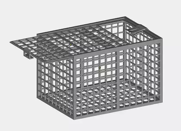 Beadblasting  Cleaning and Surfacing Box for 3D printed parts 3D print model