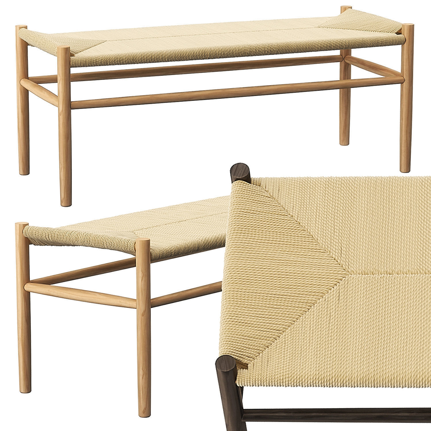 FDB J83B bench 3D model_1