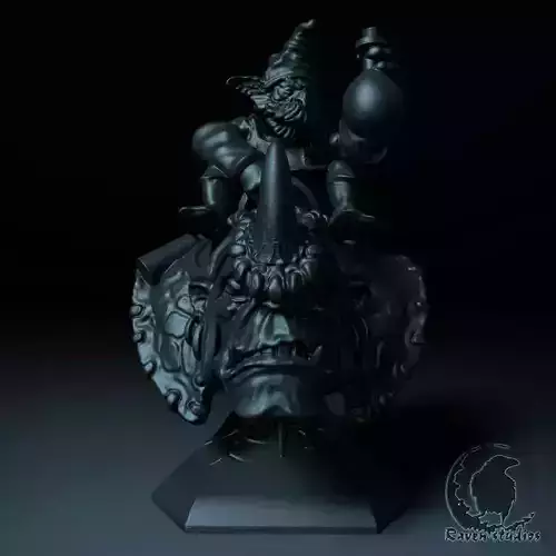 ALCHEMIST BUST DOTA 2 3D print model
