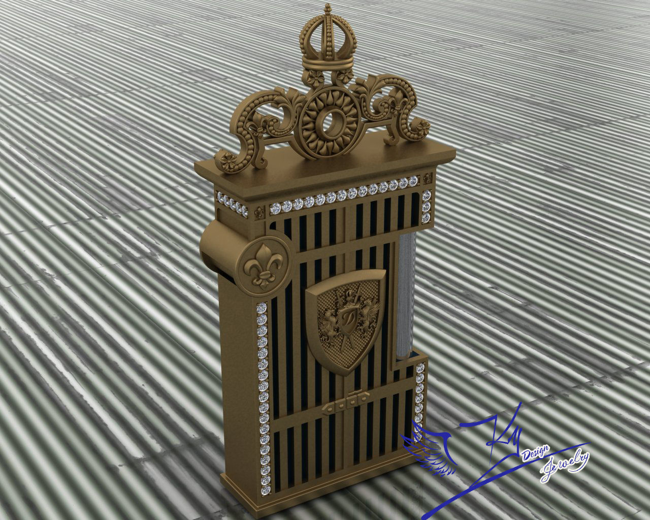 Lighters Dupont 3D model_5