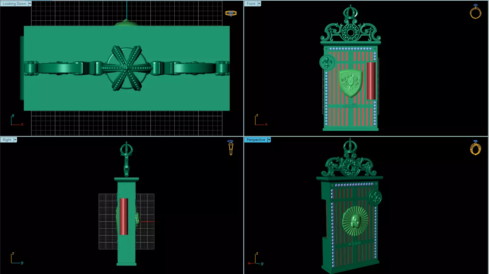 Lighters Dupont 3D model_0