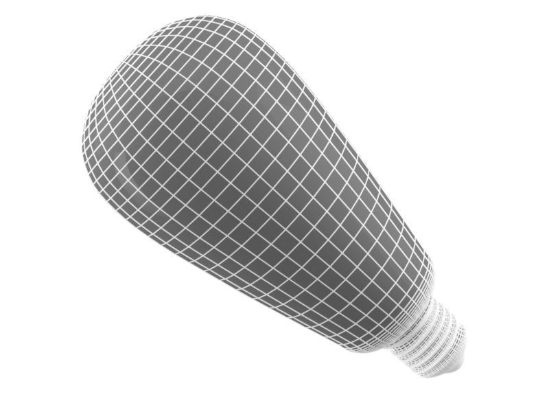 filament led light bulb 3D model_1