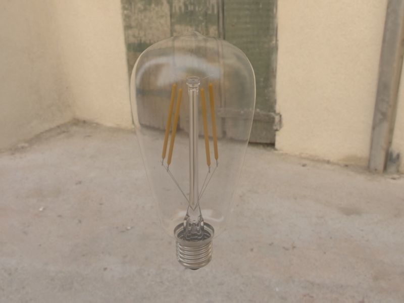 filament led light bulb 3D model_6