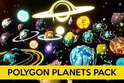 Polygon Planets Pack