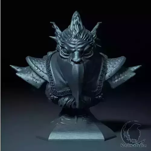 BOUNTY HUNTER BUST DOTA 2 3D print model