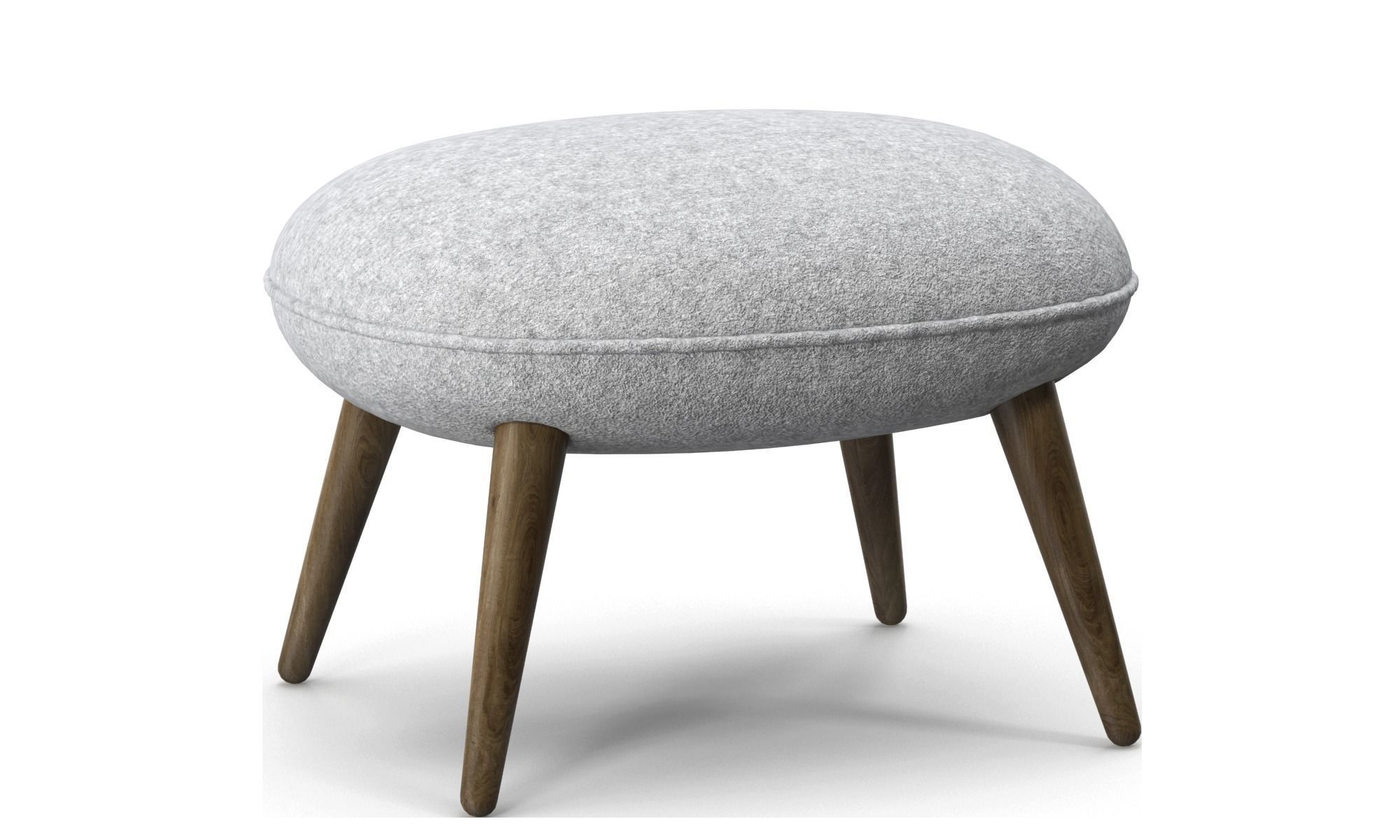 Swoon ottoman model 3D model_4