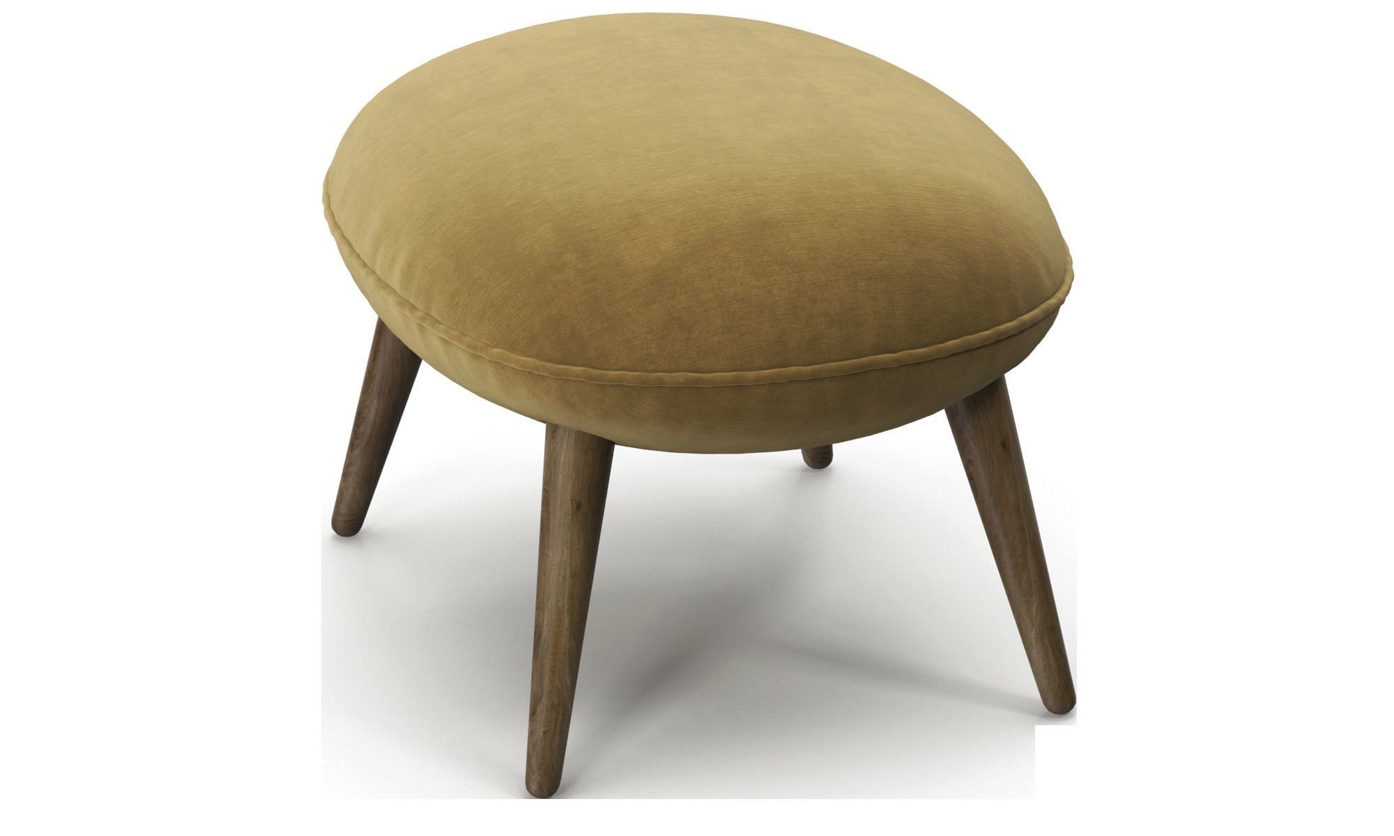 Swoon ottoman model 3D model_8